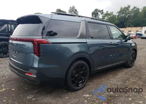 2025 Kia Carnival Sx z USA, uszkodzony, nr VIN KNDNE5K33S6490347